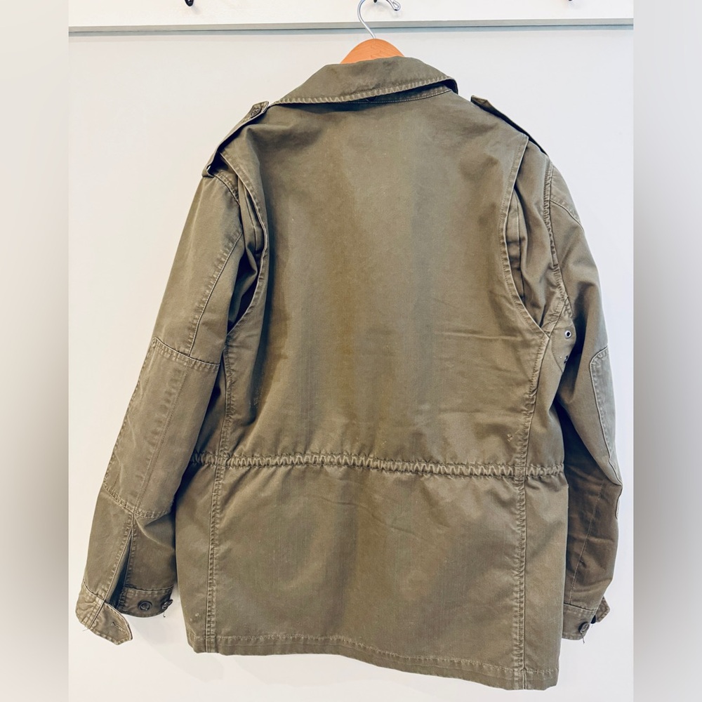 J. Crew Olive Green Field Jacket. Size Large. Excellent condition. - Picture 2 of 5